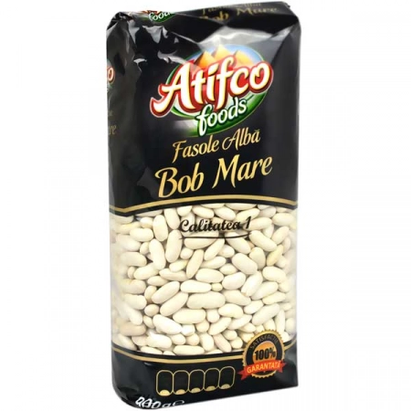 Atifco fasole alba bob mare 900g