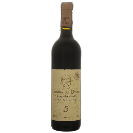 Lacrima lui Ovidiu 5 ani rosu 750ml