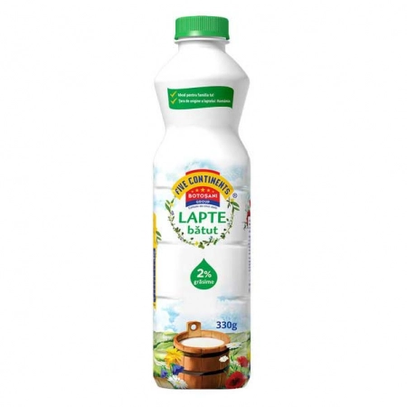 Five Continents lapte batut 2% 330g