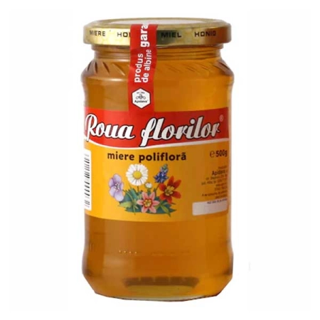 Apidava Roua Florilor miere poliflora 500g