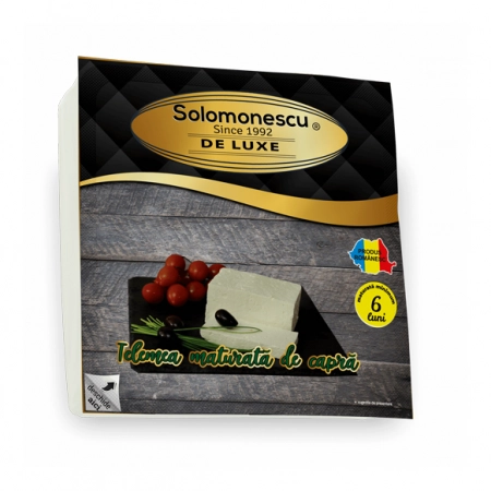 Solomonescu telemea maturata din lapte de capra 400g