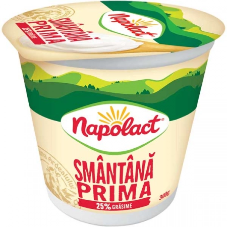 Napolact smantana Prima  25% 300g