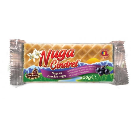 Pan food nuga cindrel cu coacaza neagra 50g