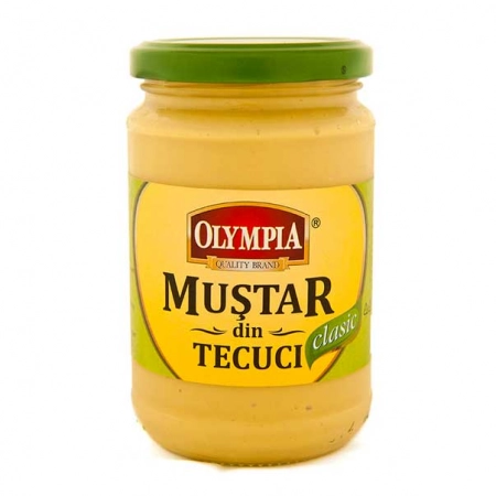 Olympia mustar din Tecuci clasic 300g