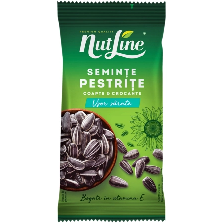 Nutline seminte pestrite de floarea soarelui usor sarate 100g
