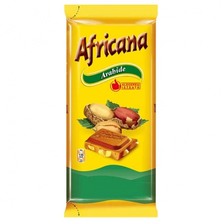 Africana ciocolata cu arahide 80g