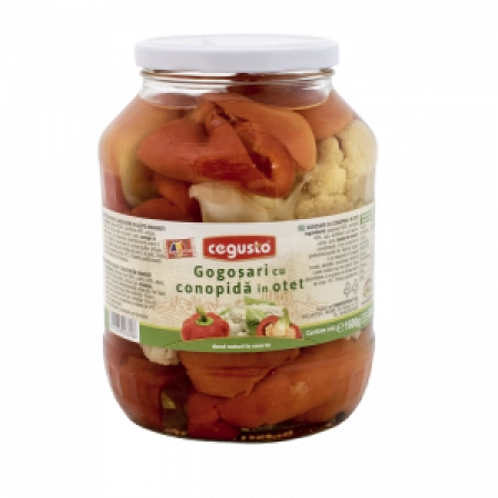 Cegusto gogosari cu conopida in otet 1600g