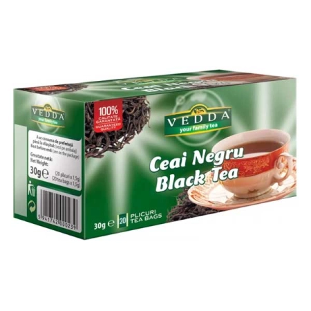 Vedda ceai negru plicuri 30g