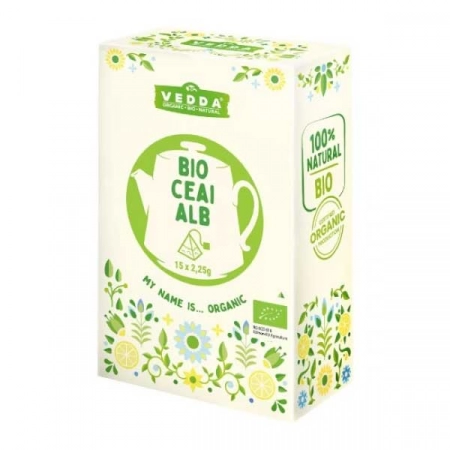 Vedda bio ceai alb 33.75g