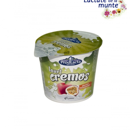 Prodlacta iaurt cremos cu piersica si fructul pasiunii 4% 125g
