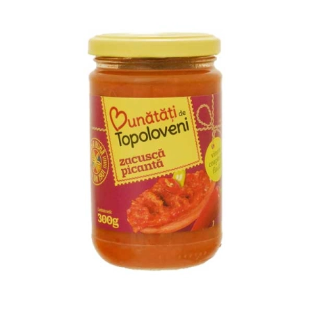 Bunatati de Topoloveni zacusca de vinete picanta 300g