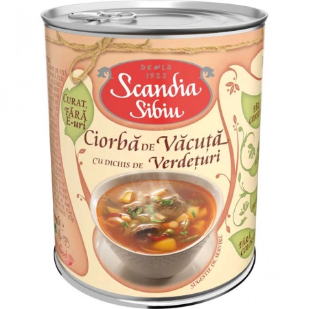 Scandia ciorba de vacuta 400g
