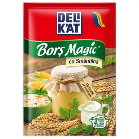 Delikat bors magic cu smantana 38g