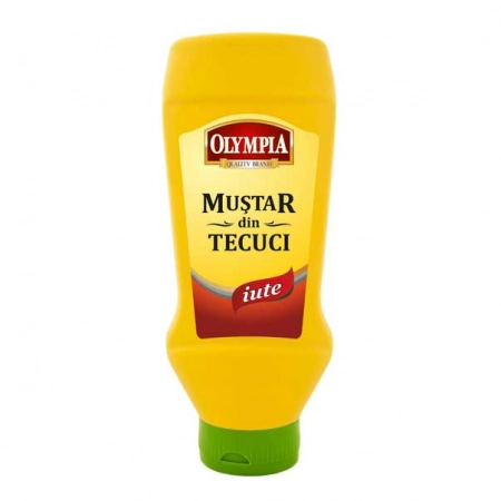 Olympia mustar din Tecuci iute 500g