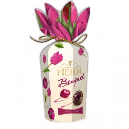 Heidi Bouquet Flower dark&cherry 120g