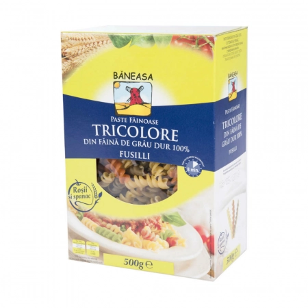 Baneasa fusilli tricolore 500g