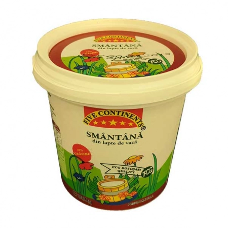 Five Continents smantana 32% 900g