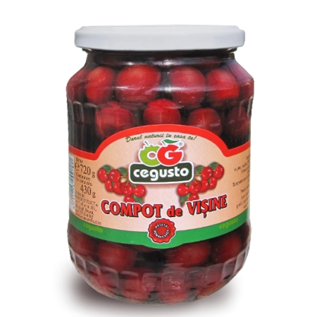 Cegusto compot de cirese 720g