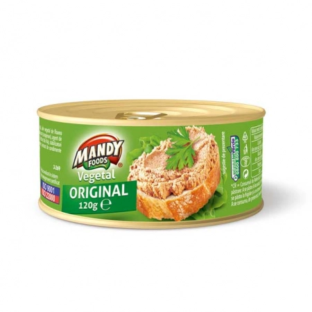 Mandy pate vegetal original 120g