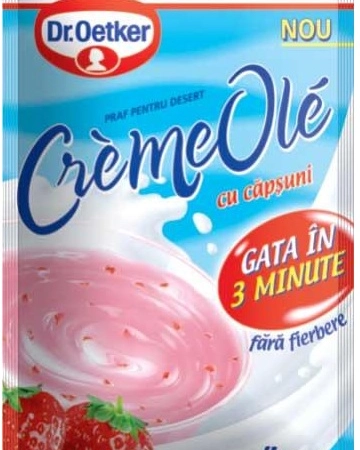Dr Oetker creme ole capsuni 75g
