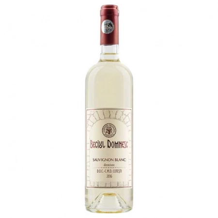 Beciul Domnesc Sauvignon Blanc vin alb demisec 750ml