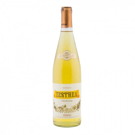 Murfatlar zestrea Chardonnay vin alb demidulce 750ml