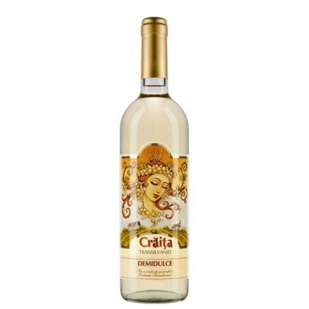 Jidvei Craita Transilvaniei vin alb demidulce 750ml