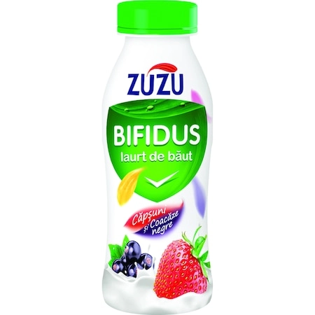 Zuzu bifidus iaurt de baut cu capsuni 320g