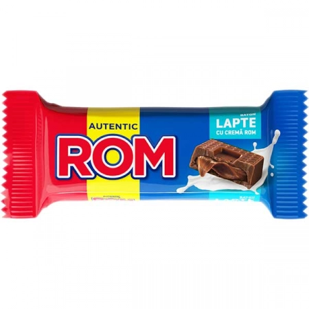 Rom baton ciocolata cu lapte 30g