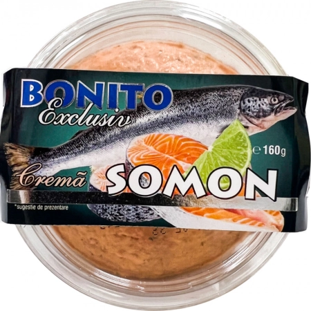 Bonito crema de somon exclusiv 160g