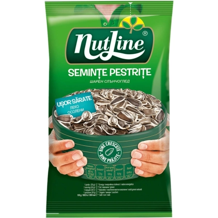 Nutline seminte pestrite de floarea soarelui sarate 100g
