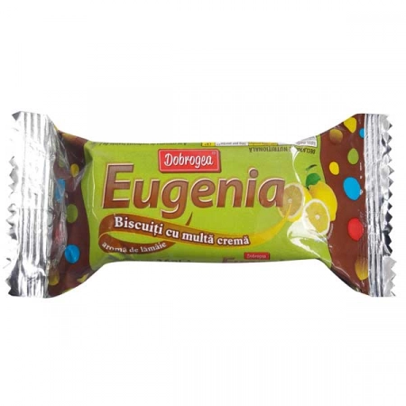 Dobrogea eugenia display cu crema de lamaie  24buc x 36g