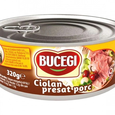 Bucegi ciolan presat de porc 320g