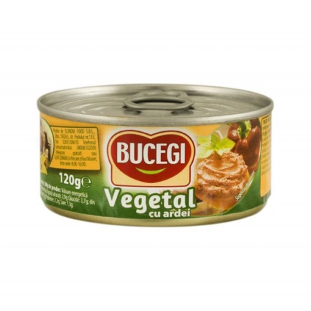 Bucegi pasta vegetala tartinabila cu ardei 120g