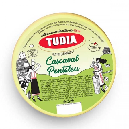 Tudia cascaval Penteleu 400g