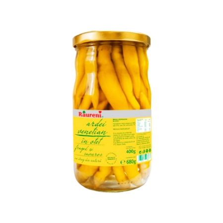 Raureni ardei venetian in otet 680g