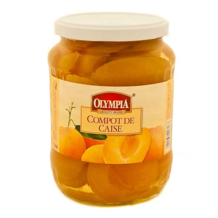 Olympia compot de caise jumatati 720ml