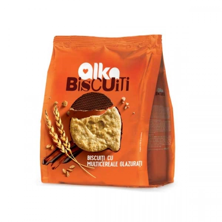 Alka biscuiti multicereale glazurati 180g