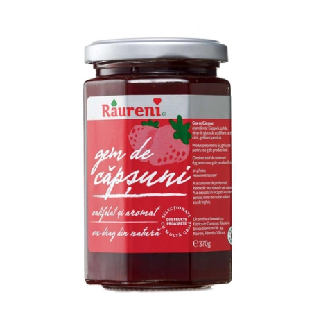 Raureni gem de capsuni 370g
