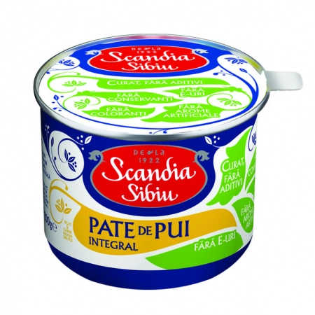 Scandia pate de pui integral 200g