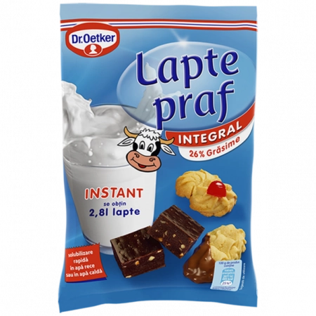 Dr Oetker lapte praf integral 380g