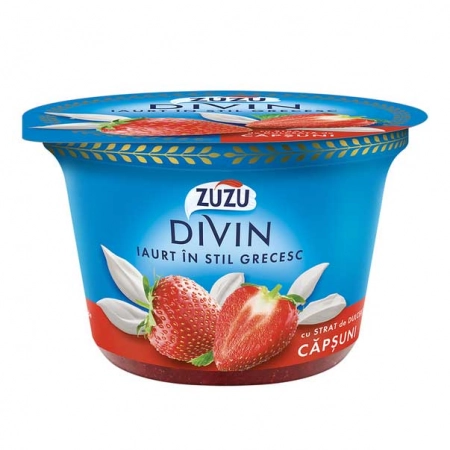 Zuzu divin iaurt cu capsuni 1.6% 150g
