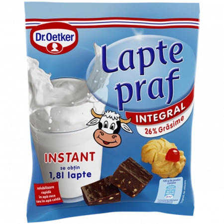 Dr Oetker lapte praf integral 250g