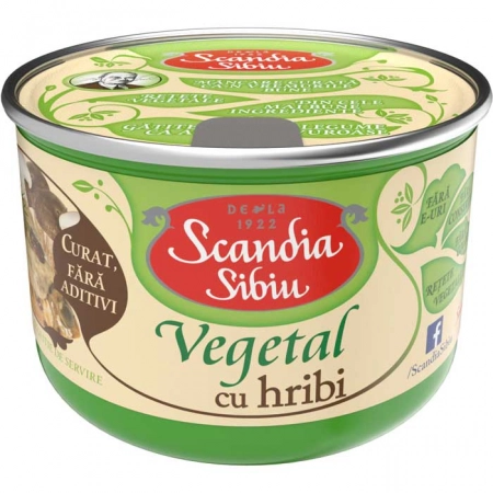 Scandia aperitiv vegetal cu hribi 200g