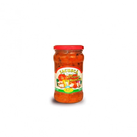 Conservfruct zacusca de legume cu ciuperci 300g