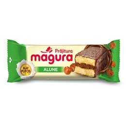 Magura prajitura cu crema de alune 35g