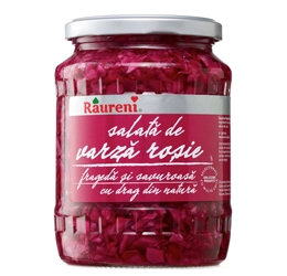 Raureni salata de varza rosie 680g
