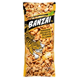 Arahide decojite prajite "Banzai" 35g