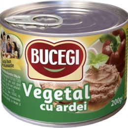 Bucegi pasta vegetala tartinabila cu ardei 200g