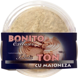 Bonito salata ton cu maioneza 160g